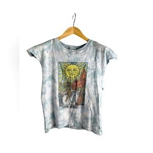 The sun muscle tee, vintage, ladies size small